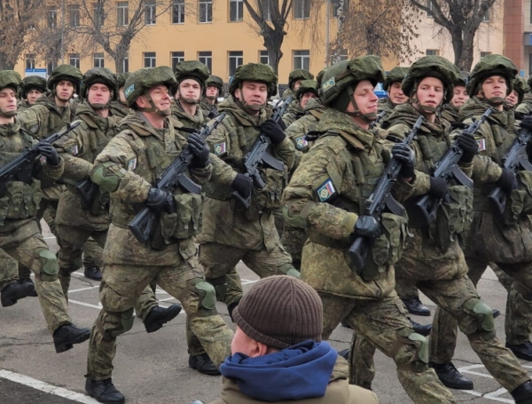 В Алматы прошла церемония завершения миссии ОДКБ