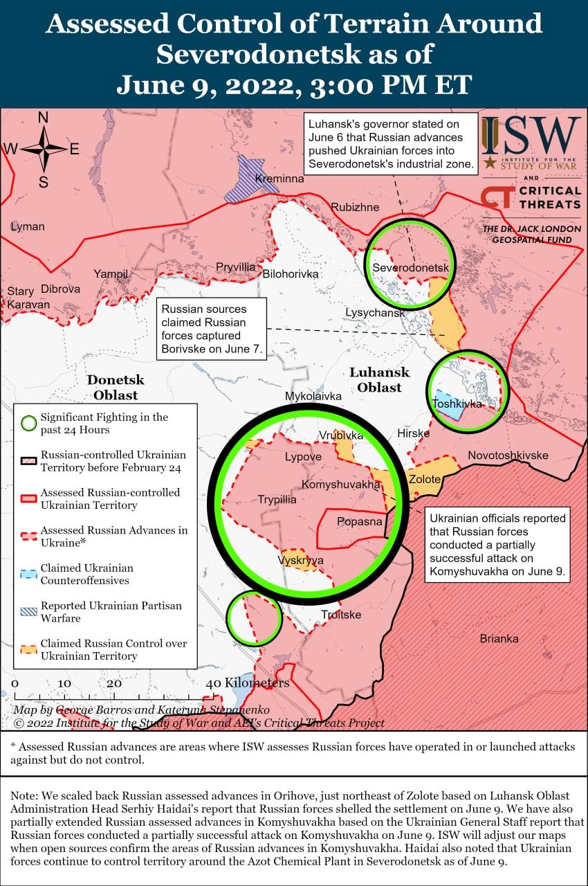 Наступление на Славянск: Россию ждут значительные трудности - ISW