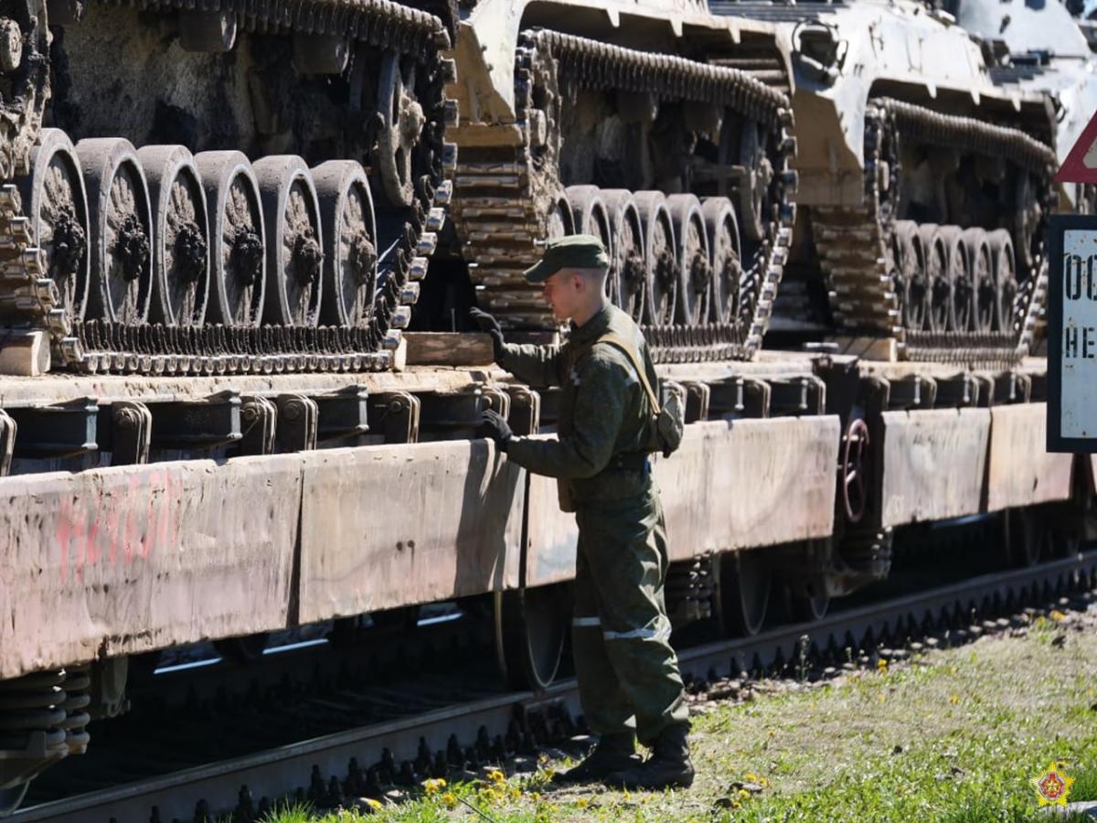 В Раде прокомментировали возможное наступлении из Беларуси / фото t.me/modmilby