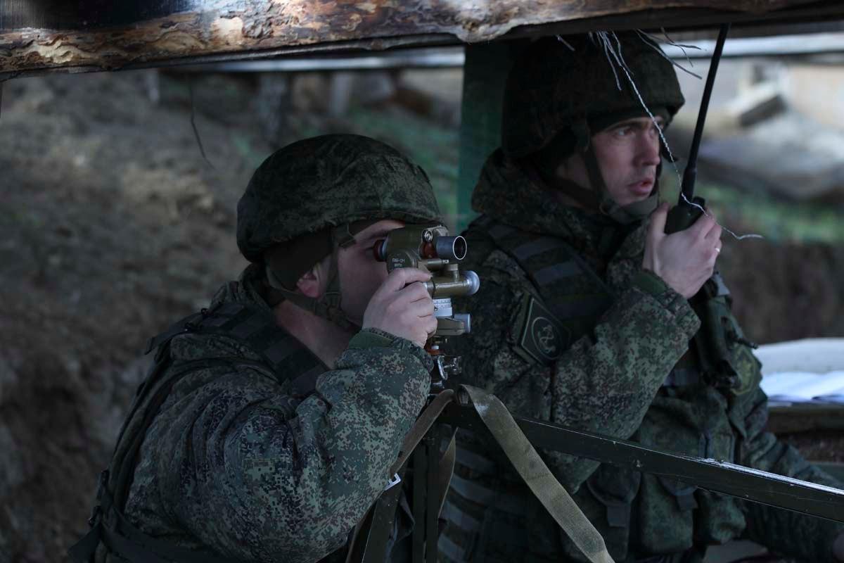 В Хотинской общине ближе к 17:00 было зафиксировано 14 выстрелов из минометов / фото Минобороны РФ