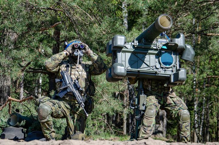 Военнослужащие боевой группы усиленного передового присутствия НАТО в Литве. Фото: NATO eFP Battlegroup Lithuania