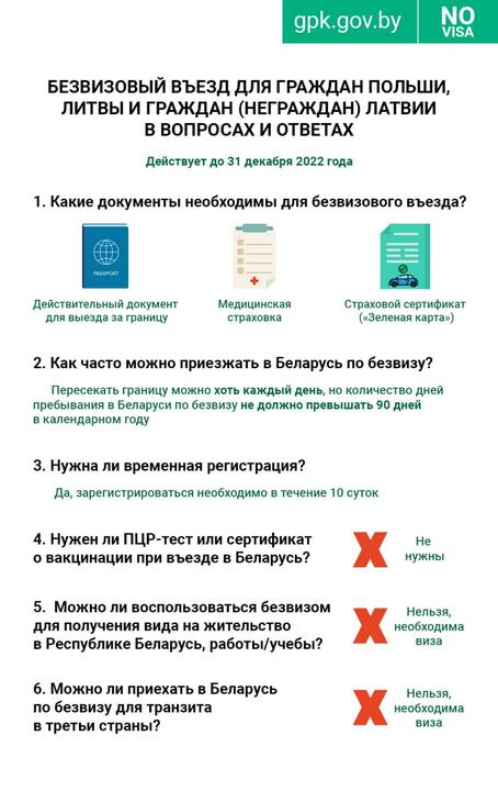 Гражданам Польши разрешили безвизовый въезд в Беларусь1