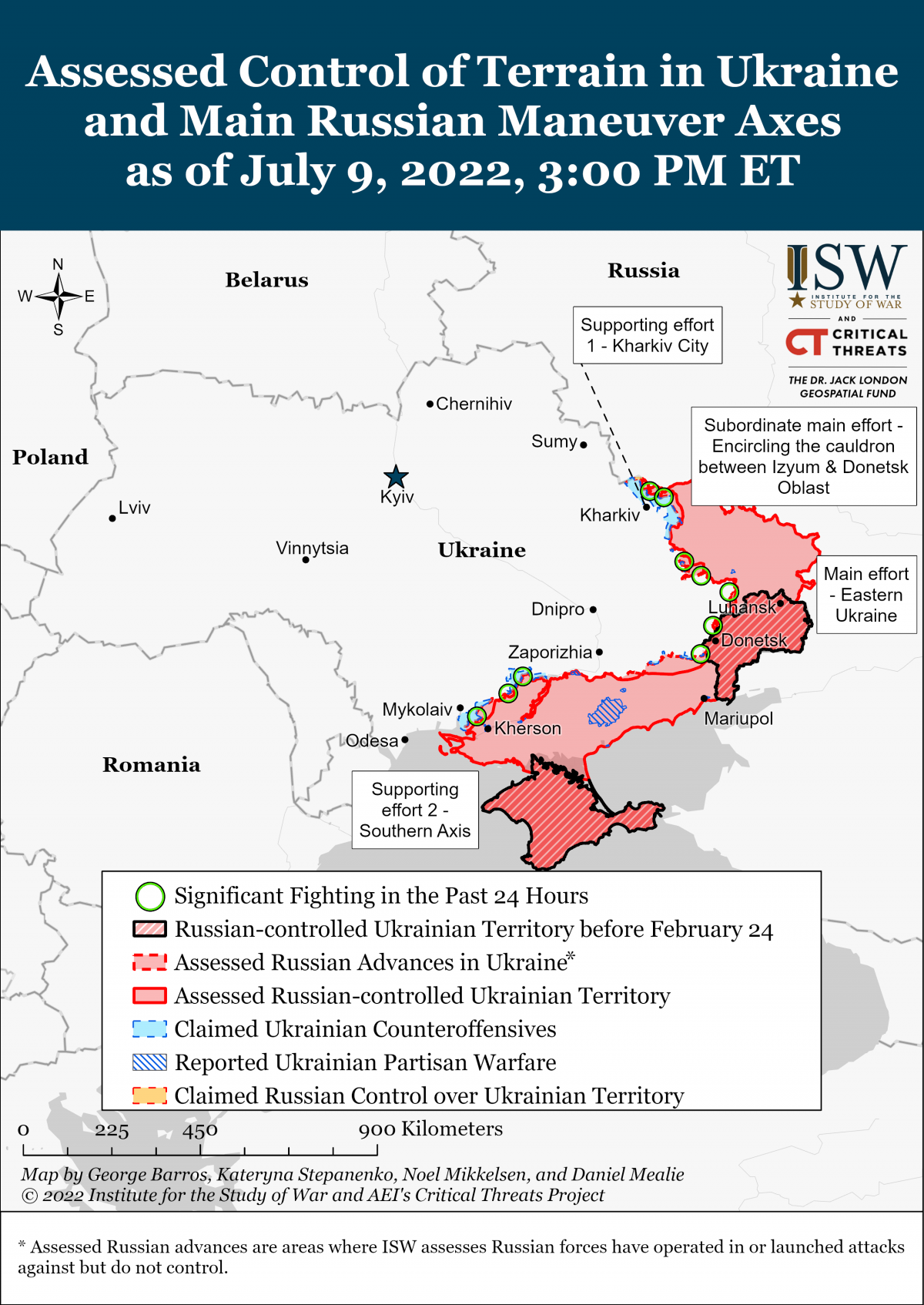 Скриншот ISW