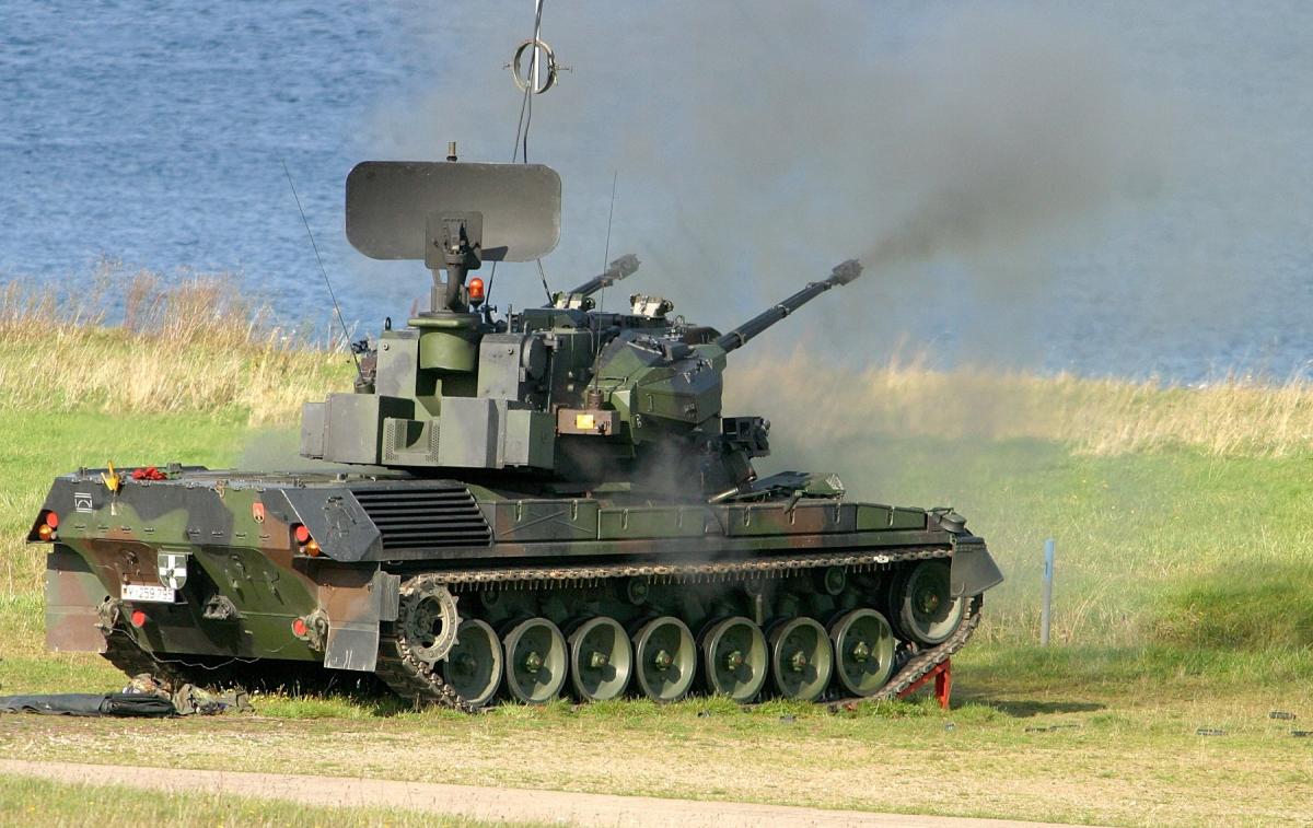 Зенитная установка Gepard / Bundeswehr