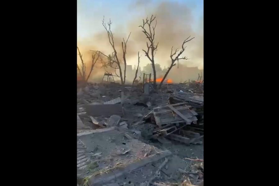 Зеленский показал жуткое видео из Затоки / скриншот