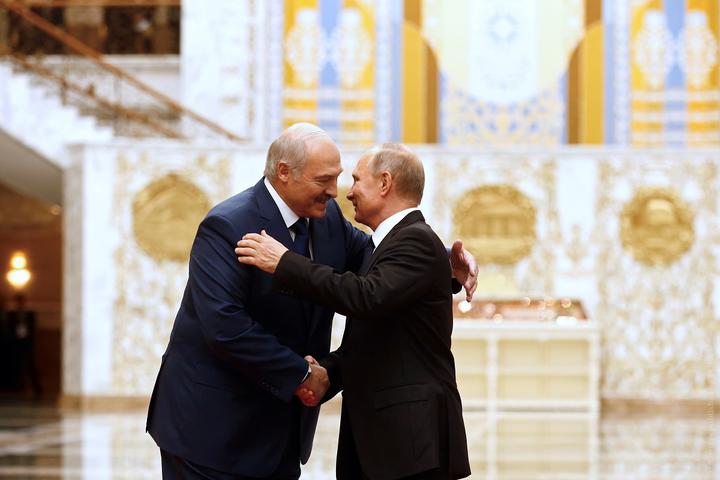 Владимир Путин и Александр Лукашенко. Фото: Reuters