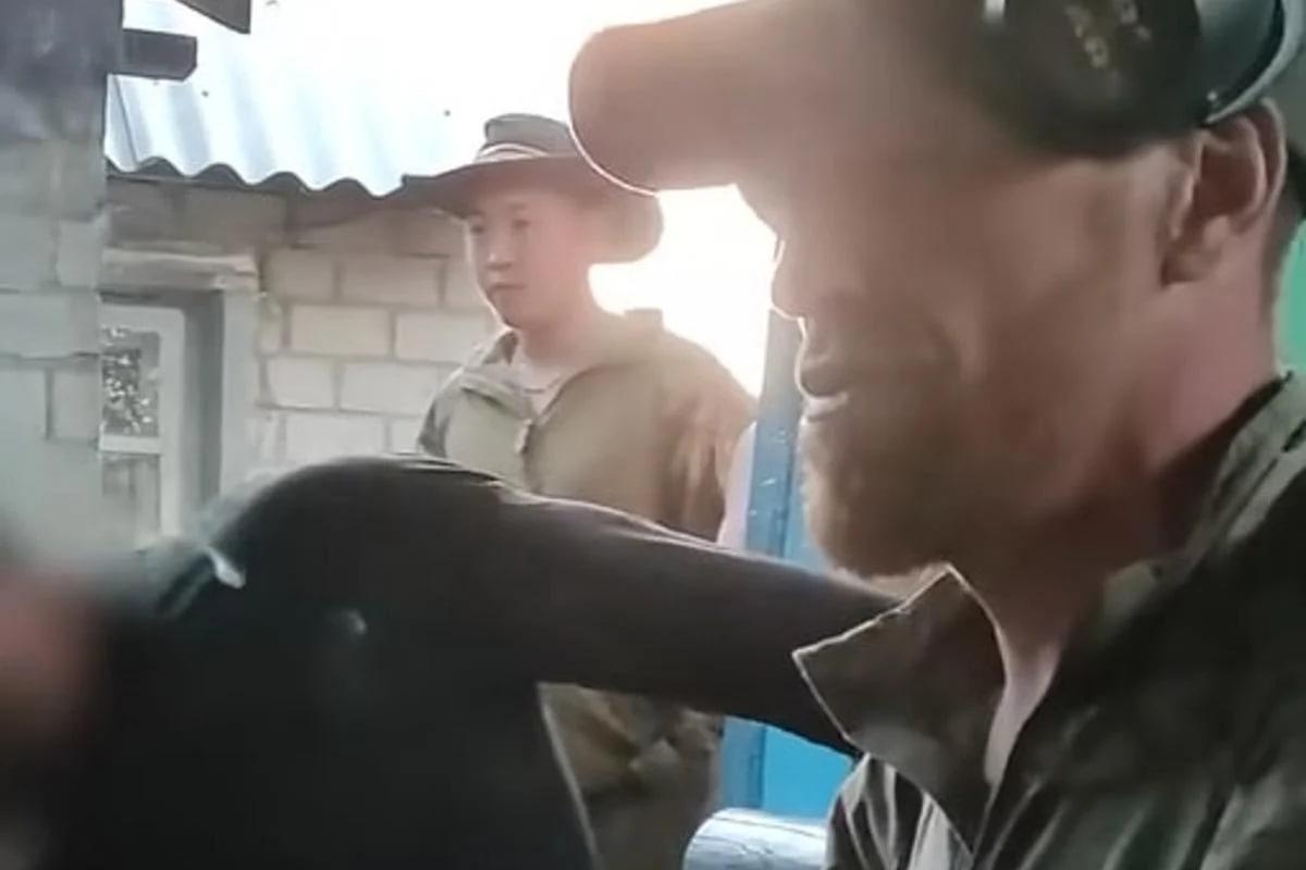Лицо палача украинского военного окончательно не установили / t.me/informnapalm