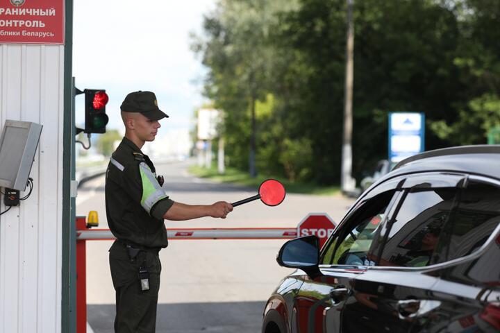 Пункт пропуска на белорусской границе. Фото: Госпогранкомитет