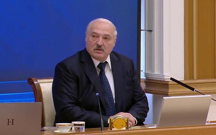 Александр Лукашенко. Фото: Скриншот трансляции