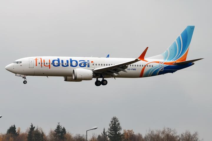 Самолет авиакомпании FlyDubai. Фото: Wikimedia /Anna Zvereva