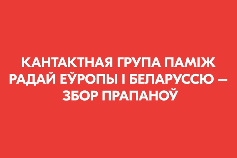 Чем должны заниматься беларусы в Контактной группе по сотрудничеству между Советом Европы и Беларусью? Собираем ваши предложения0