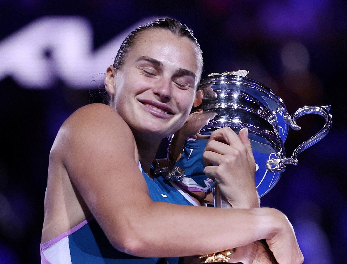 Арина Соболенко в финале Australian Open, 28 января 2023 года. Фото: Reuters