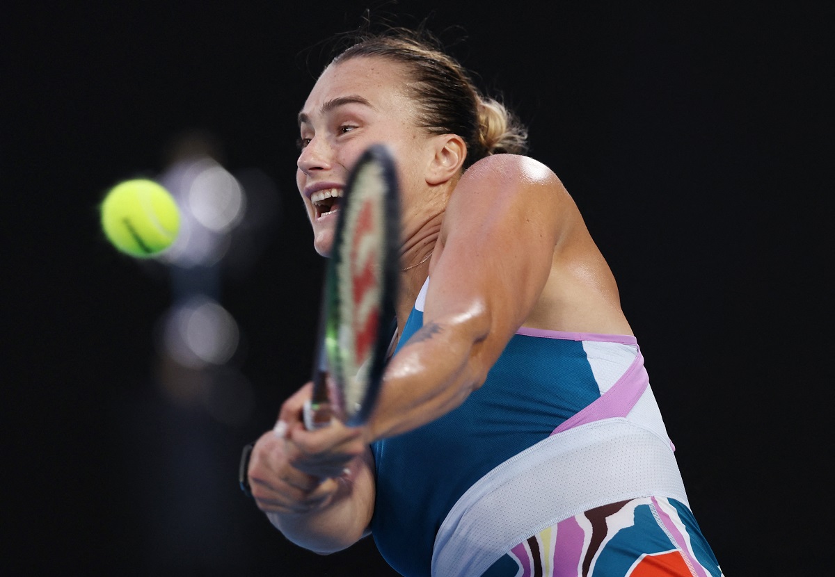 Арина Соболенко в финале Australian Open, 28 января 2023 года. Фото: Reuters