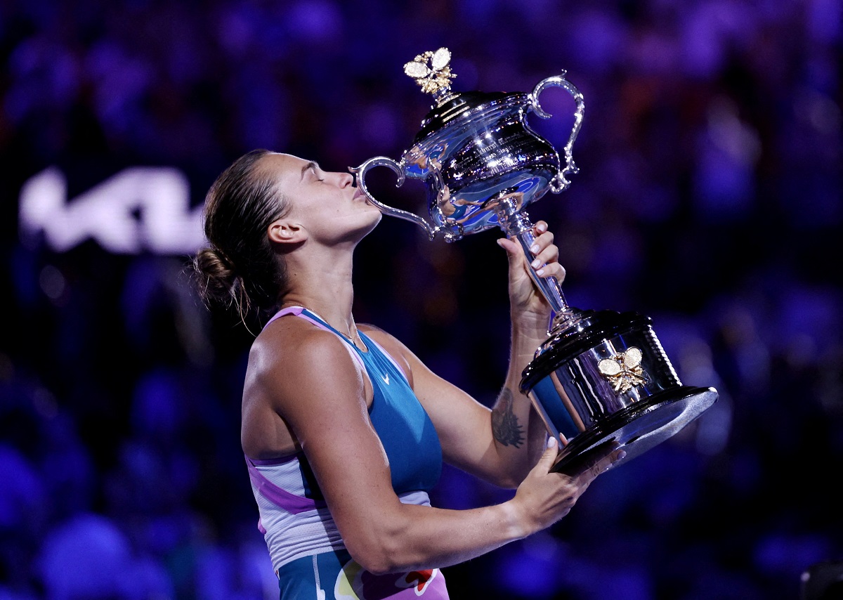 Арина Соболенко в финале Australian Open, 28 января 2023 года. Фото: Reuters