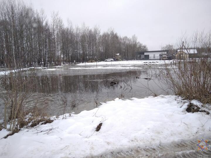 Подтопления в Брестской области. Фото: МЧС