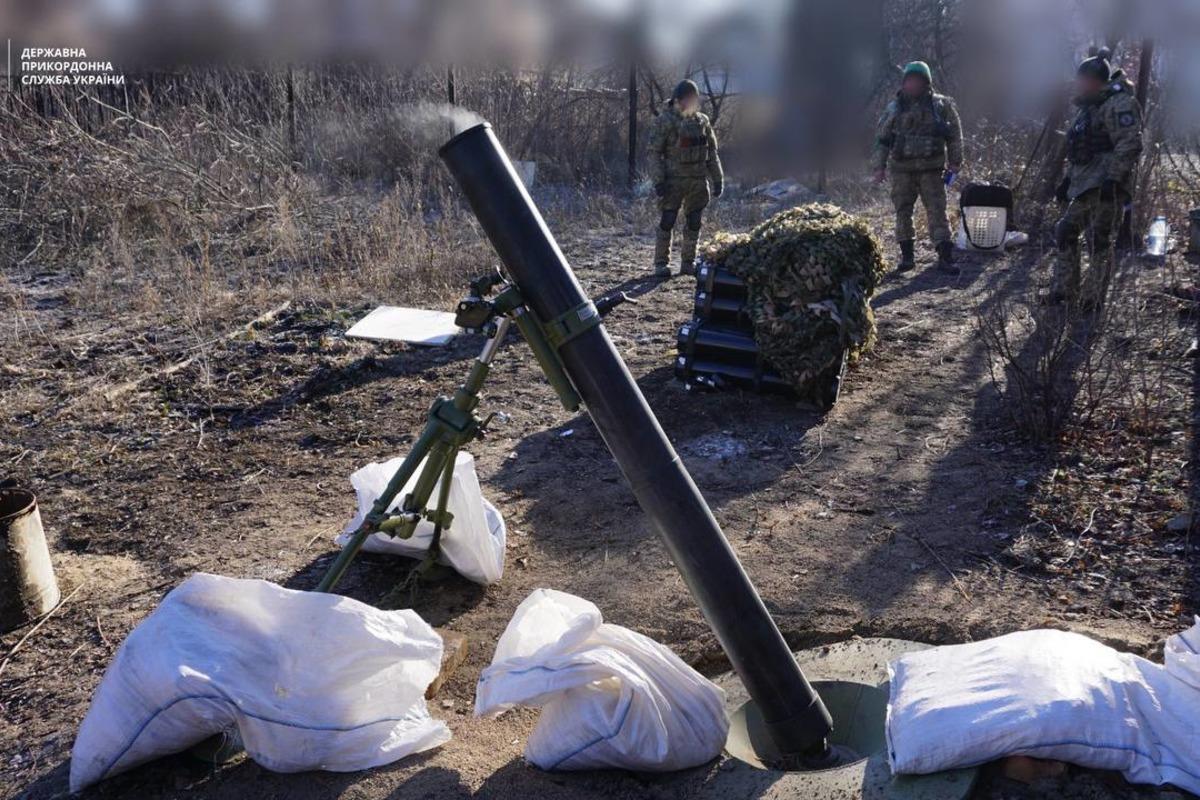 Возле Бахмута пограничники ликвидировали восемь врагов / t.me/DPSUkr