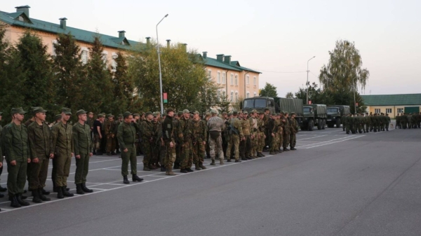 Подразделения ВС РБ начали возвращаться в пункты постоянной дислокации0