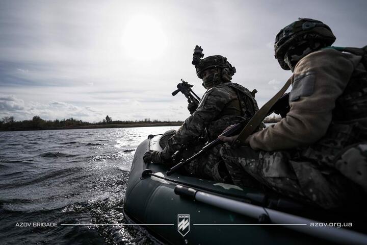 Бойцы бригады специального назначения «Азов». Фото: facebook/GeneralStaff.ua