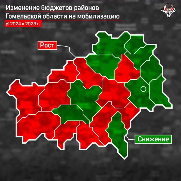 Как менялись местные бюджеты на оборону в Гомельской области в 2023-2024